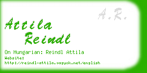 attila reindl business card